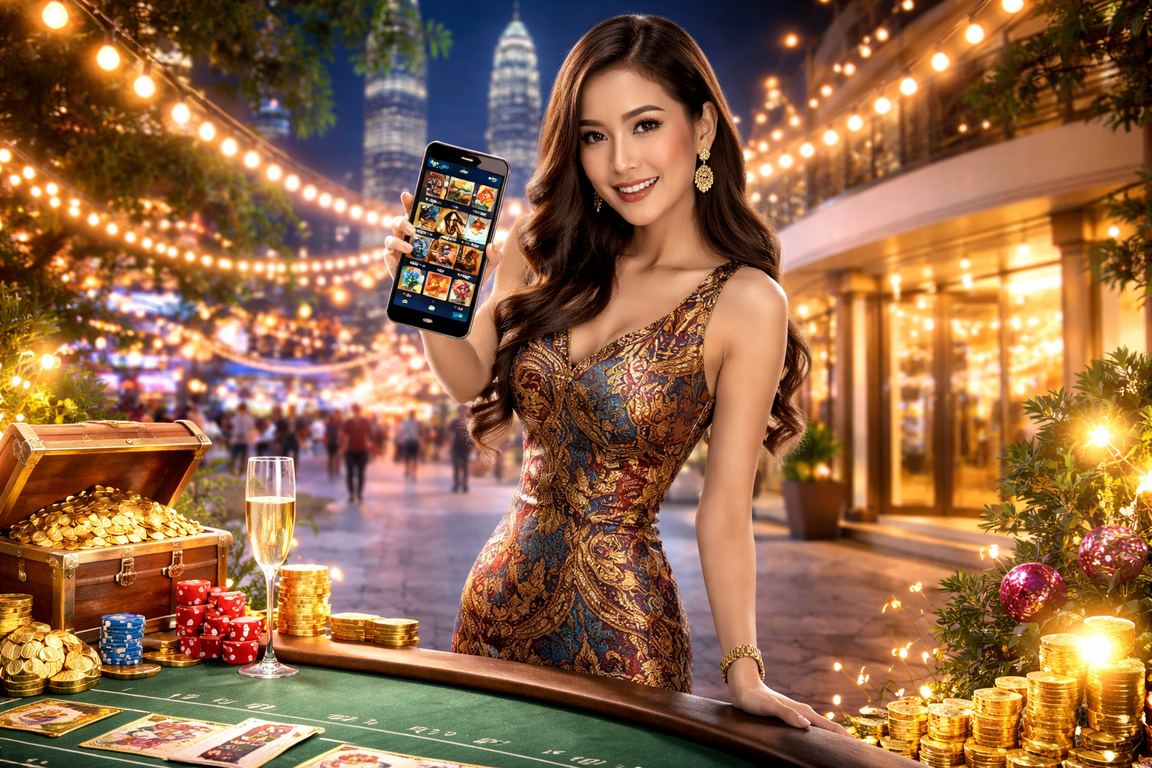 Meja baccarat kasino langsung dengan dealer profesional di platform 816 gaya batik Kuala Lumpur