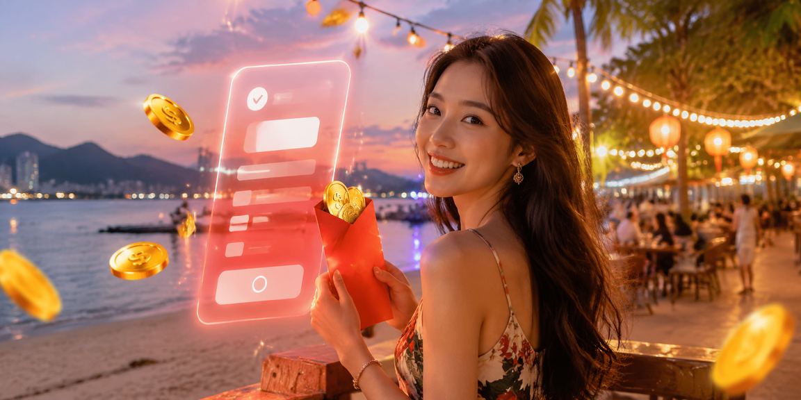 Bonus sampul merah gaya Malaysia di Langkawi